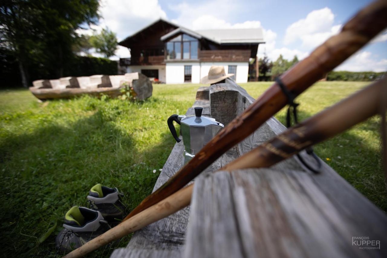 Le Gagnage 31 Pers- Malmedy, Rustique, Vue, Wellness Villa Eksteriør billede