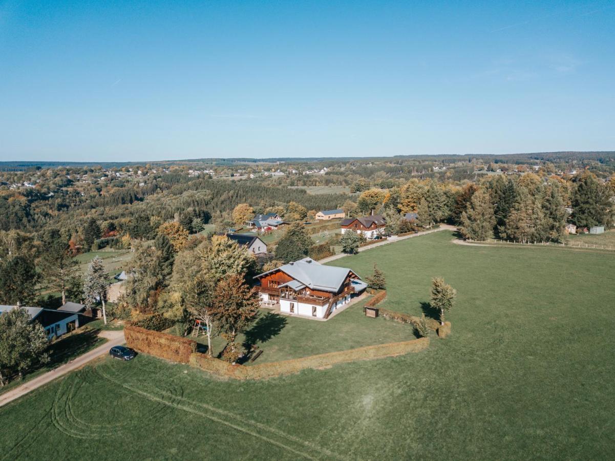 Le Gagnage 31 Pers- Malmedy, Rustique, Vue, Wellness Villa Eksteriør billede