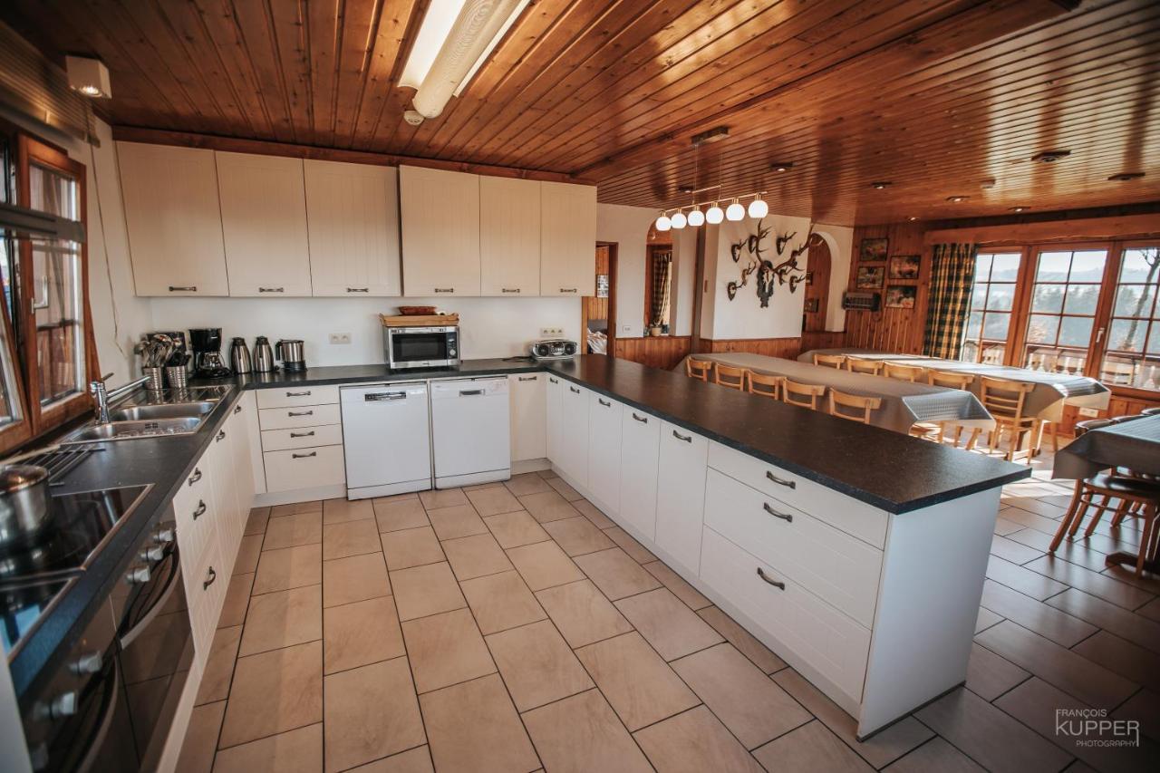 Le Gagnage 31 Pers- Malmedy, Rustique, Vue, Wellness Villa Eksteriør billede